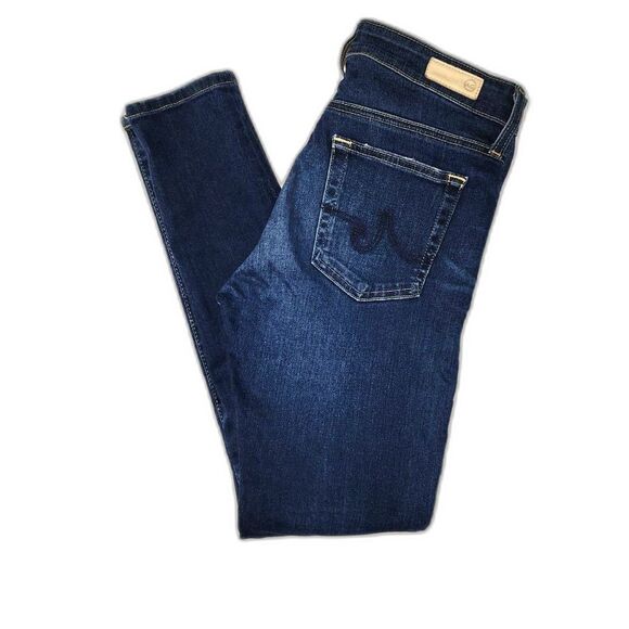 Adriano Goldschmied AG-ED Denim The Farrah Skinny Ankle High Rise Jeans Size 27R - Picture 1 of 11